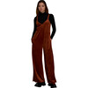 Colline Jumpsuit, Chestnut - Rompers - 1 - thumbnail