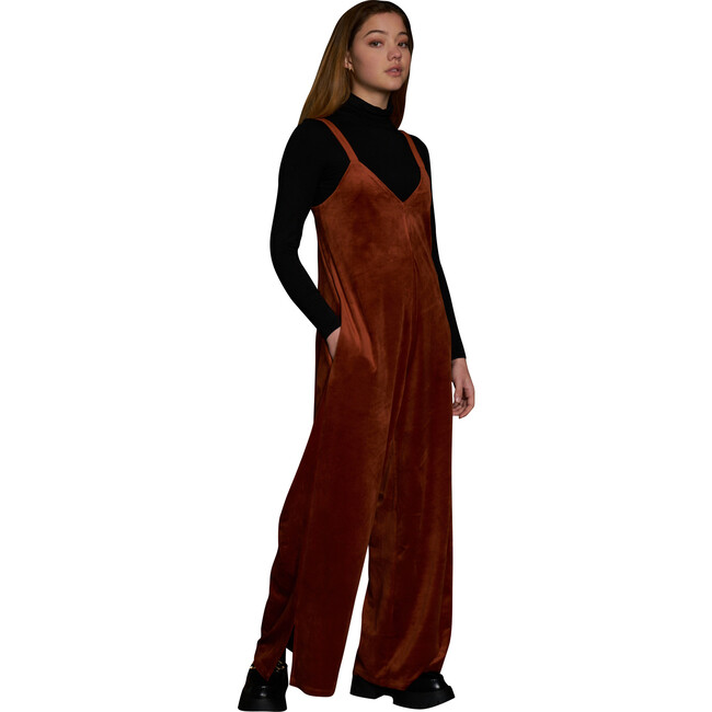 Colline Jumpsuit, Chestnut - Rompers - 4