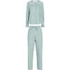 The Women's Cypress Pajama Set, Green Stripe - Pajamas - 1 - thumbnail