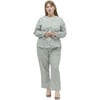 The Women's Cypress Pajama Set, Green Stripe - Pajamas - 5