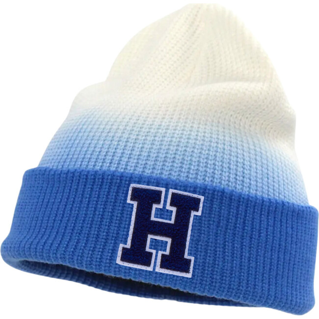 Customizable Ombre Beanie, Blue