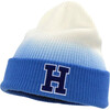 Customizable Ombre Beanie, Blue - Hats - 1 - thumbnail