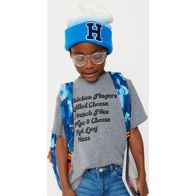 Customizable Ombre Beanie, Blue - Hats - 2