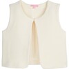 Sherpa Vest, Cream - Vests - 1 - thumbnail