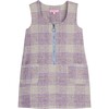 Retro Jumper, Lilac Tweed - Dresses - 1 - thumbnail