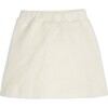 Mini Skirt, Cream Sherpa - Skirts - 1 - thumbnail