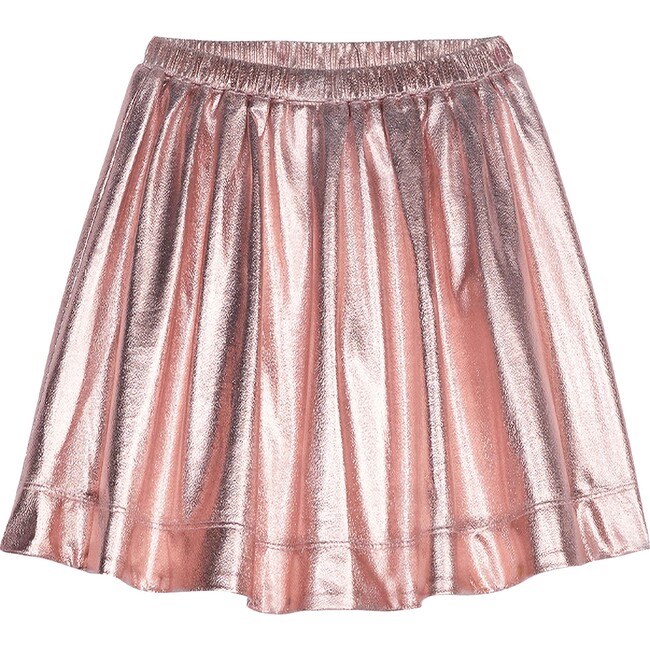 Circle Skirt, Pink Lame
