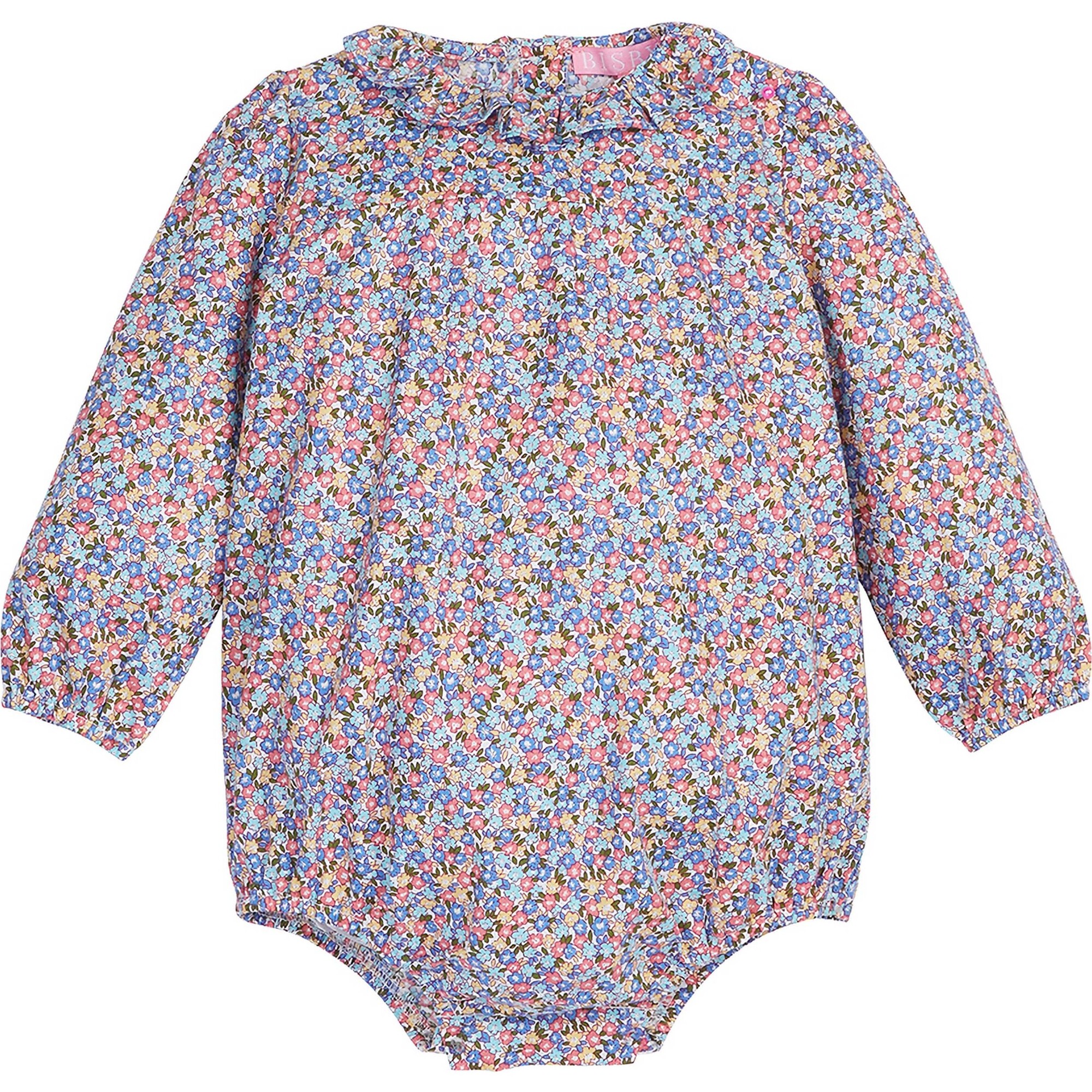 Caroline Bubble, Devon Floral Blue - Onesies - 1
