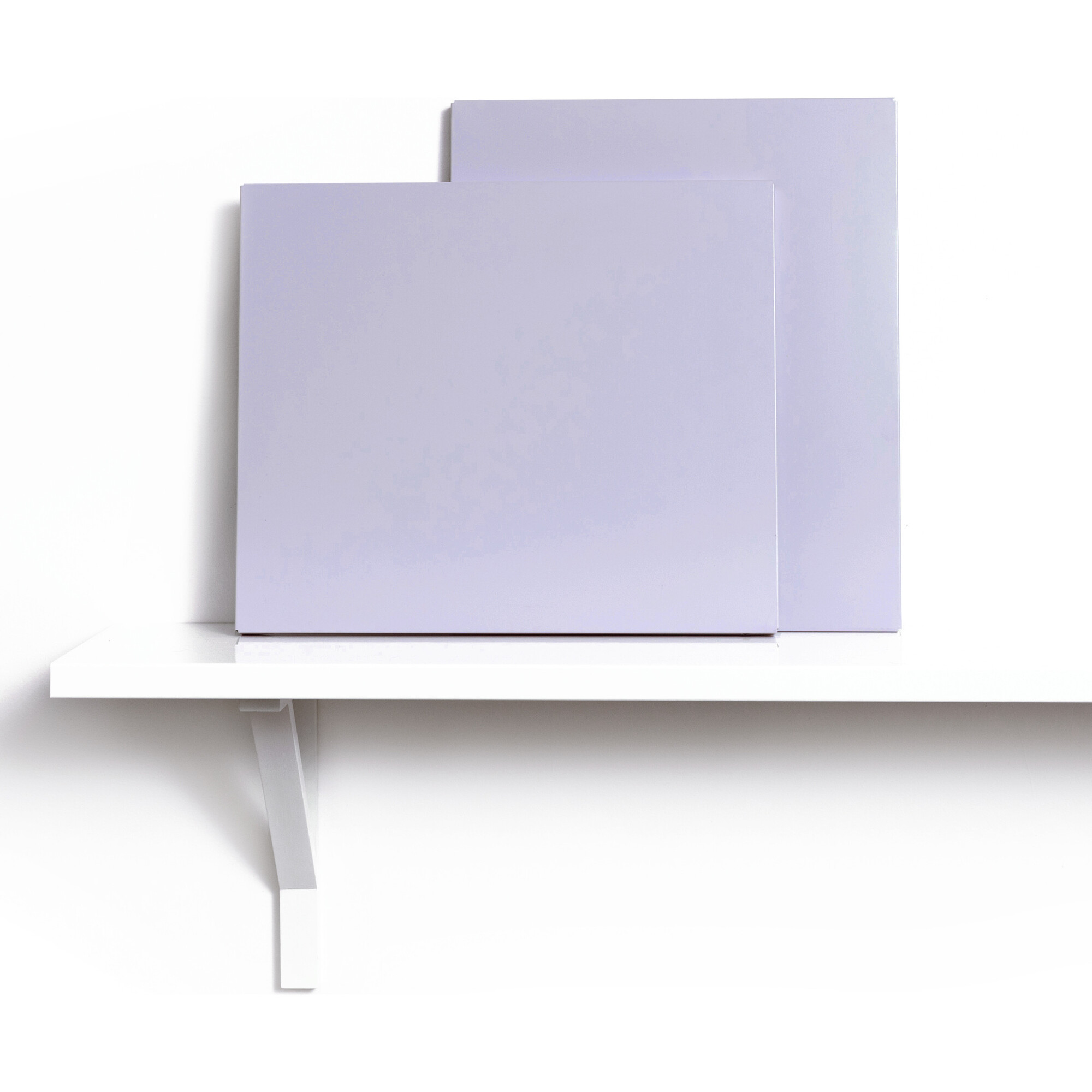 Extra Twinny Shelves With Brackets, Lilac (Set Of 2) - Storage - 1