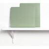Extra Lowdown Shelves With Brackets, Sage (Set Of 2) - Storage - 1 - thumbnail