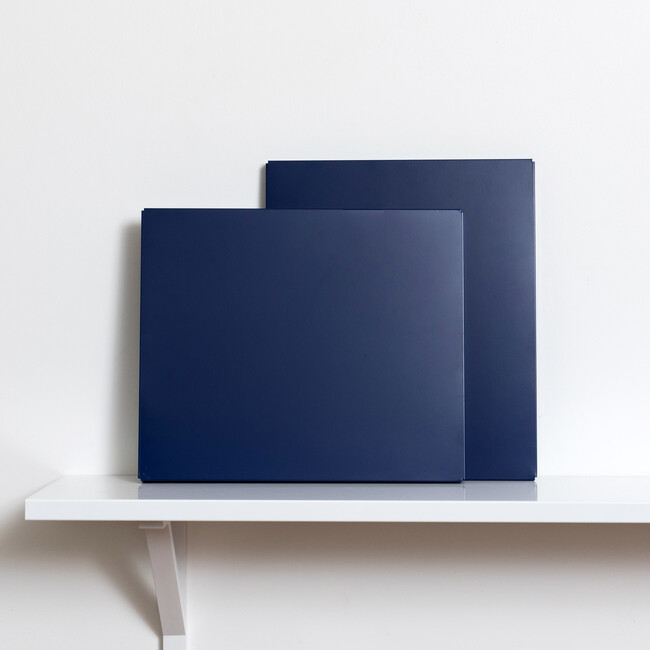 Extra Midi Shelves With Brackets, Navy (Set Of 2) - Storage - 3