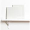 Extra Lowdown Shelves With Brackets, Chalk (Set Of 2) - Storage - 1 - thumbnail