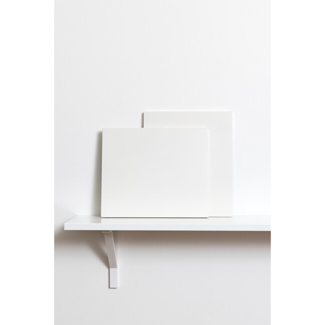 Extra Lowdown Shelves With Brackets, Chalk (Set Of 2) - Storage - 4
