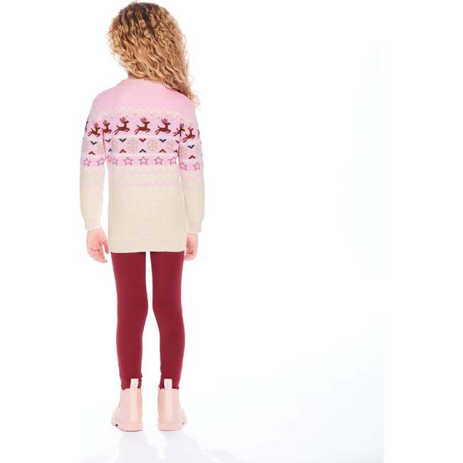 Holiday Sweater Set, Pink - Mixed Apparel Set - 3