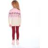 Holiday Sweater Set, Pink - Mixed Apparel Set - 3
