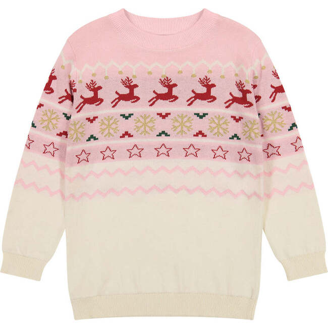 Holiday Sweater Set, Pink - Mixed Apparel Set - 5