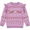Holiday Sweater Set, Purple - Mixed Apparel Set - 5