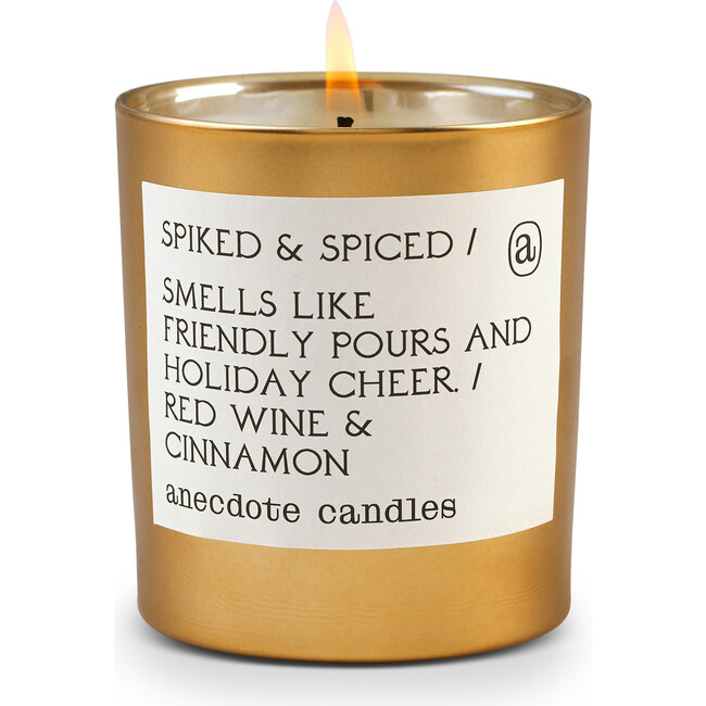 Spiked & Spiced Gold Tumbler Candle
