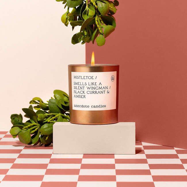 Mistletoe Gold Tumbler Candle - Candles - 2