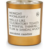 Midnight Moonlight Gold Tumbler Candle - Candles - 1 - thumbnail