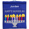 Happy Hanukkah Blue Menorah Jewish Wall Hanging - Wall Décor - 4