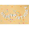 Felt Happy Birthday Garland, White - Party Accessories - 4