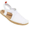Women's Seafarer Slingback, White Denim - Sandals - 1 - thumbnail