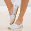 Women's Beachcomber Espadrille, Platinum - Espadrilles - 2