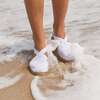 Women's Seafarer Slingback, White Denim - Sandals - 2
