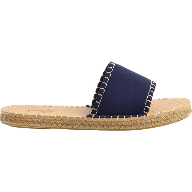 Women's Cabana Slide, Dark Navy - Sandals - 4