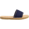 Women's Cabana Slide, Dark Navy - Sandals - 4