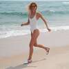 Women's Seafarer Slingback, White Denim - Sandals - 3