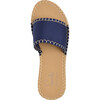 Women's Cabana Slide, Dark Navy - Sandals - 5