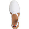 Women's Seafarer Slingback, White Denim - Sandals - 4