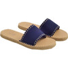 Women's Cabana Slide, Dark Navy - Sandals - 7