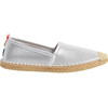 Women's Beachcomber Espadrille, Platinum - Espadrilles - 5