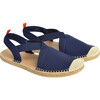 Women's Seafarer Slingback, Dark Navy - Sandals - 5