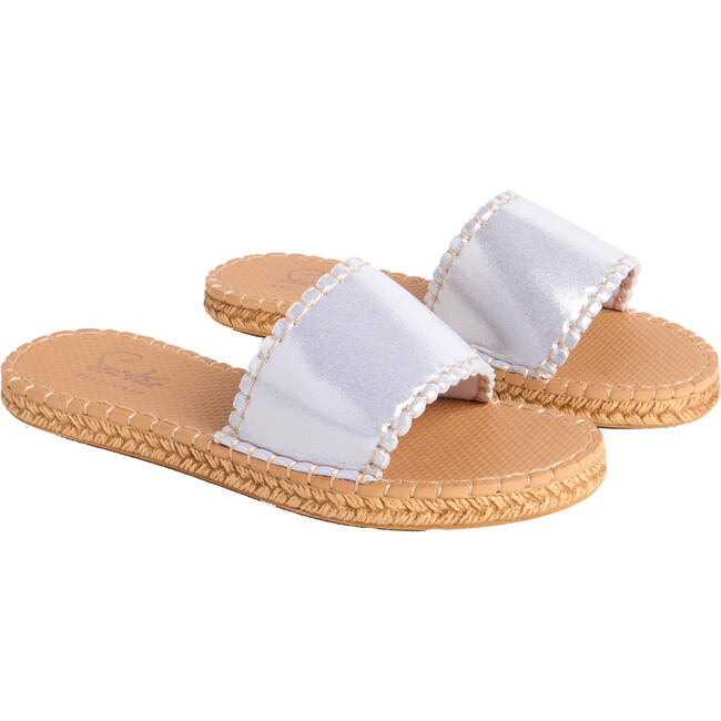 Women's Cabana Slide, Platinum - Sandals - 4