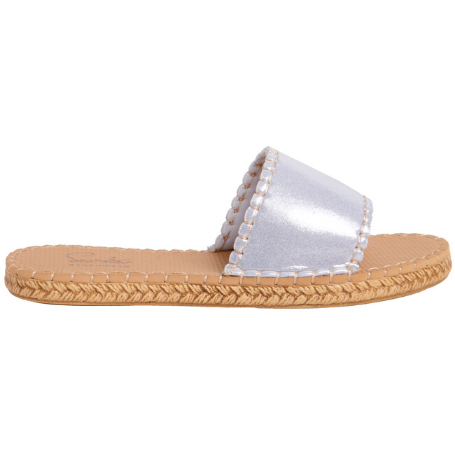Women's Cabana Slide, Platinum - Sandals - 6