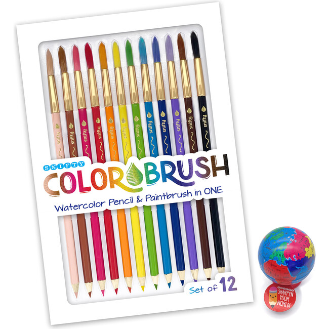 Colorbrush Watercolor Pencil Paintbrush Bundle