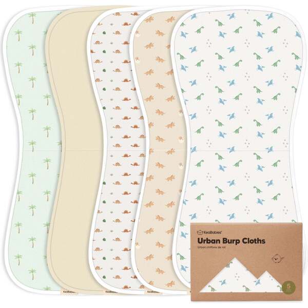 Urban Organic Burp Cloths, Roarsome KeaBabies Nursing & Feeding