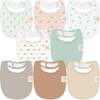 8-Pack Urban Drool Bibs Set For Baby Boys And Girls, Roarsome - Bibs - 1 - thumbnail