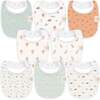 8-Pack Urban Drool Bibs Set For Baby Boys And Girls, Wilderness - Bibs - 1 - thumbnail