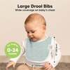 8-Pack Urban Drool Bibs Set For Baby Boys And Girls, Wilderness - Bibs - 2