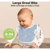 8-Pack Urban Drool Bibs Set For Baby Boys And Girls, Vessels - Bibs - 2