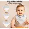 8-Pack Organic Baby Bandana Drool Bibs for Boys and Girls, Vessels - Bibs - 3