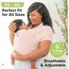 Baby Wrap Carrier, Saddle Brown - Carriers - 4
