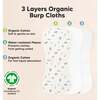 Urban Organic Burp Cloths, Wilderness - Burp Cloths - 4