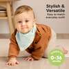 8-Pack Organic Baby Bandana Drool Bibs for Boys and Girls, Wilderness - Bibs - 4