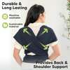 Baby Wrap Carrier, Midnight - Carriers - 5